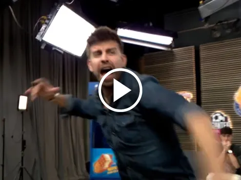 Video: Gerard Piqué se vuelve completamente LOCO en directo de la Kings League