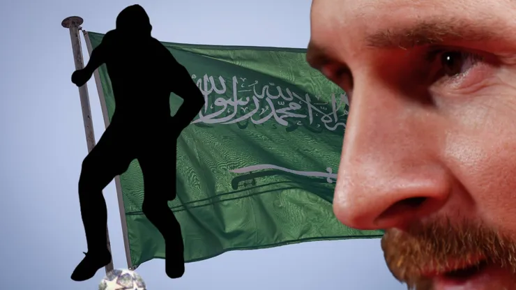 Lionel Messi podría tener como compañero en Arabia Saudita a un delantero de primer nivel europeo. Getty Images.