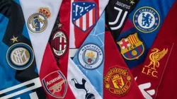 Principales clubes del fútbol europeo.