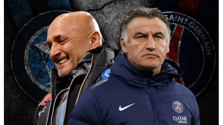 Luciano Spalletti y Christopher Galtier.