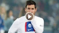 Lionel Messi no estuvo en el festejo de los jugadores del PSG. Getty Images.