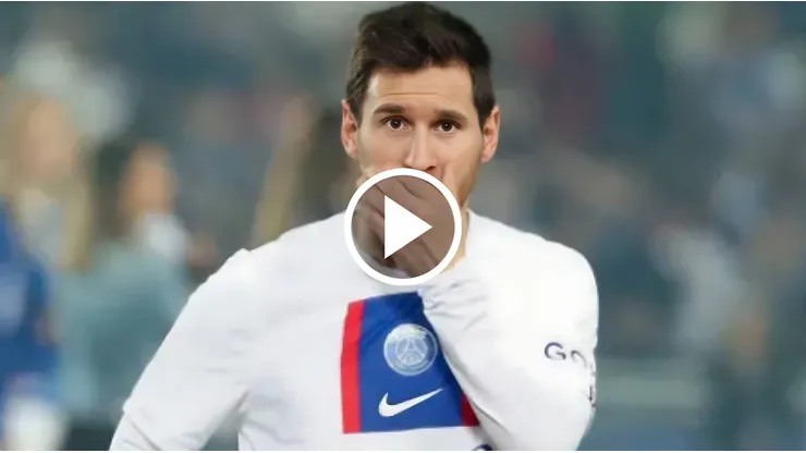Lionel Messi no estuvo en el festejo de los jugadores del PSG. Getty Images.