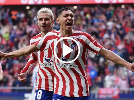 Griezmann y Molina imparables: golazos para la victoria del Atleti