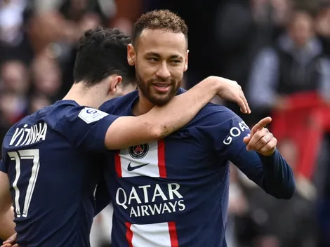 Lejos del vestuario: la reacción de Neymar al título de PSG