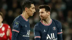Messi y Di María, campeones argentinos con PSG.