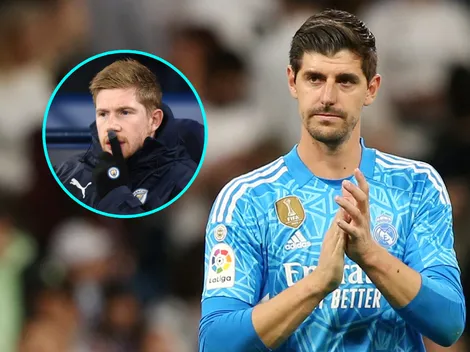 Nueva polémica de Courtois con De Bruyne