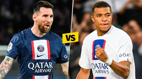 Lionel Messi y Kylian Mbappé, las figuras de PSG.