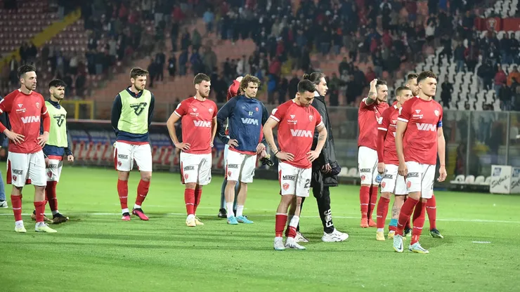 El dolor por el descenso a la Serie C de Italia.