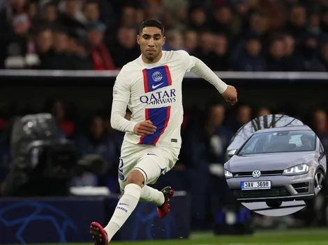 No lo imaginarías: Este es el HUMILDE auto que maneja Achraf Hakimi