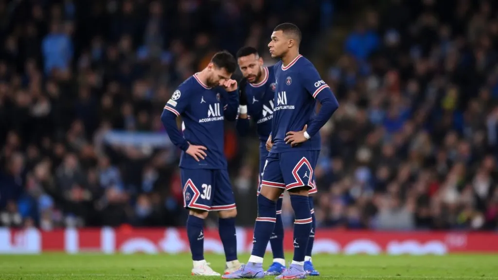 Mbappé, Neymar y Messi reportan salarios por más de 150 millones de euros (Getty Images)