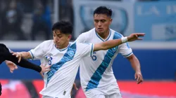 Allan Juárez y Carlos Santos, integrantes de la Selección Guatemala.