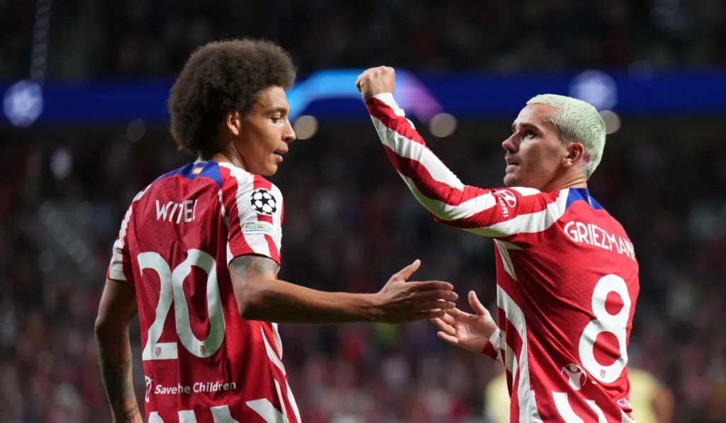 Antoine Griezmann y Axel Witsel: Getty