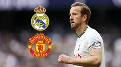 Harry Kane, entre Real Madrid y Manchester United.