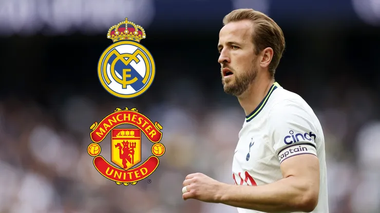 Harry Kane, entre Real Madrid y Manchester United.