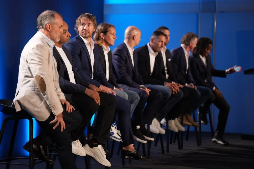 Las figuras presentes el día de la presentación en Barcelona. EPG World Cup