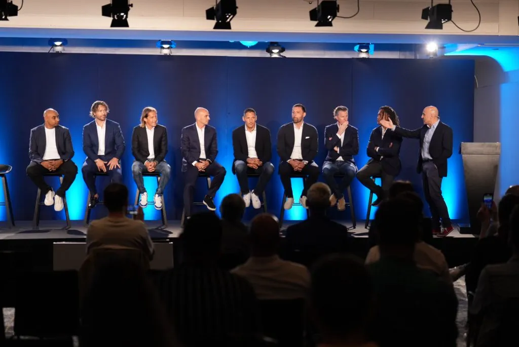 Las figuras del fútbol que impulsan el nuevo Mundial. Foto: EPG World Cup.