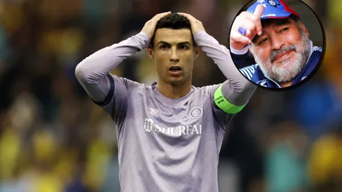 Cristiano Ronaldo insultado por Maradona en 2023
