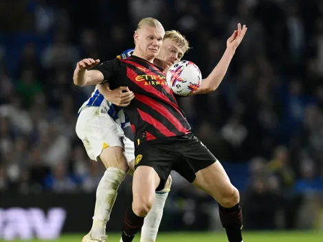 Frenó a Haaland: la confesión del defensor de Brighton que lo anuló