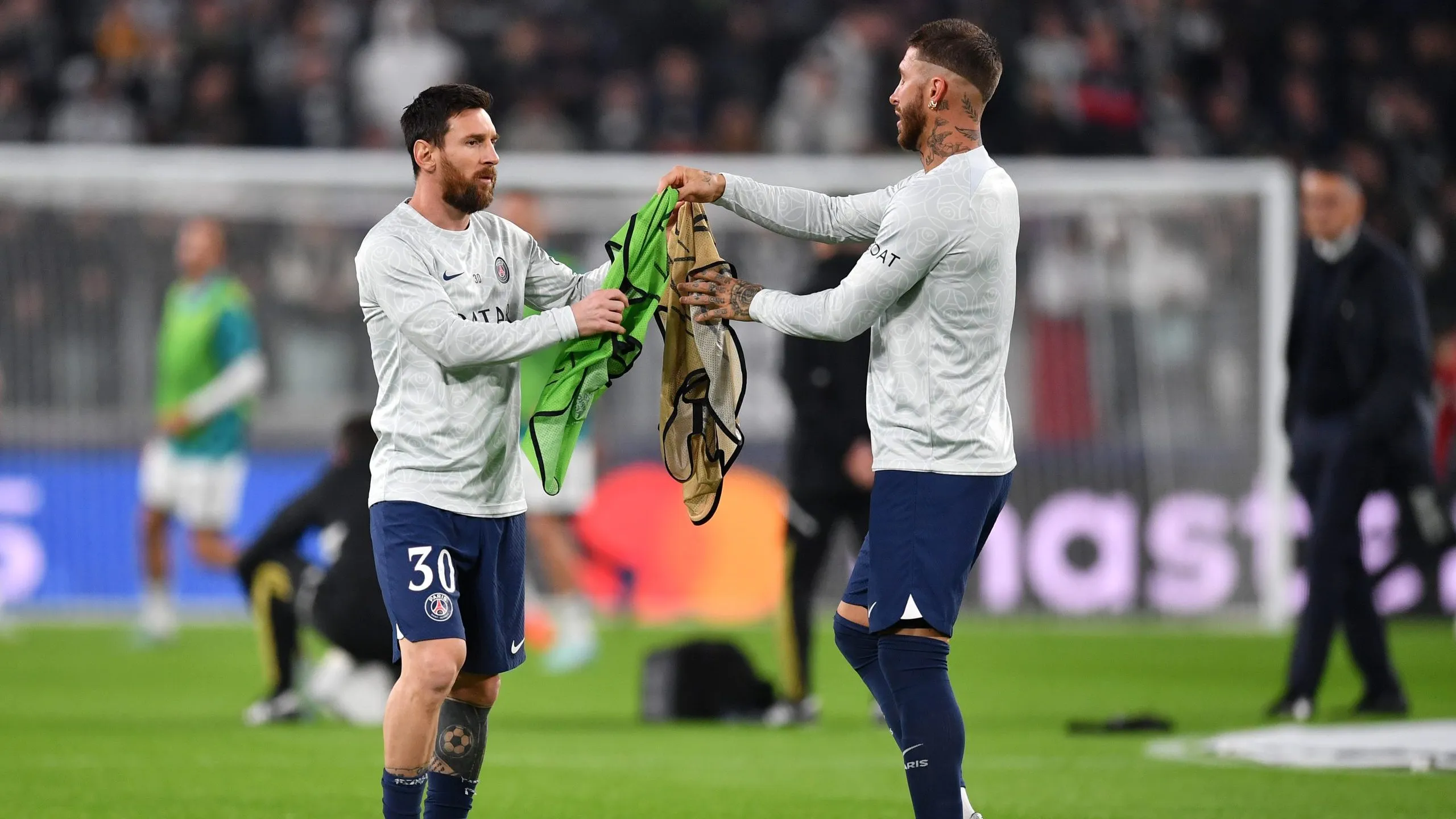 Lionel Messi y Sergio Ramos podrían reencontrarse en el fútbol de Arabia Saudita. Getty Images