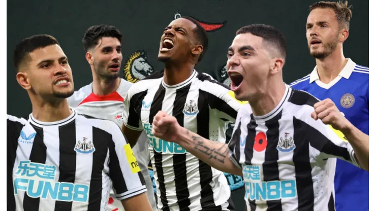 Newcastle United y algunos de sus objetivos para el verano.