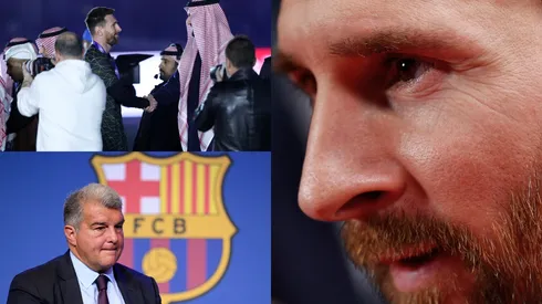 Lionel Messi, entre Barcelona y Arabia Saudita.