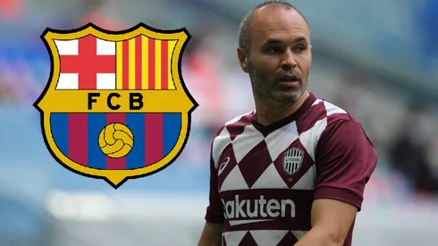 Andrés Iniesta y Barcelona.