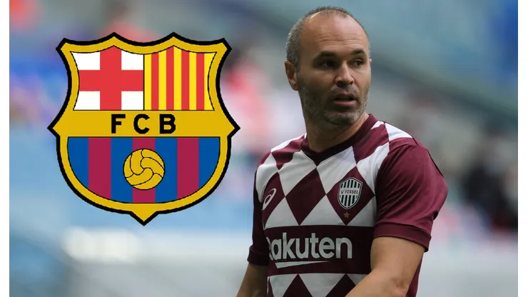 Andrés Iniesta y Barcelona.
