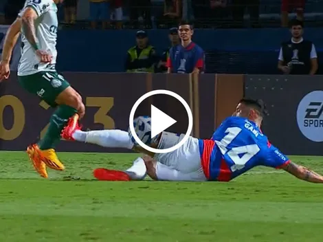 VIDEO | La brutal patada que dejó a Cerro Porteño con uno menos en el arranque