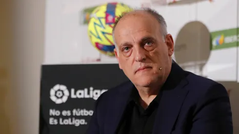 Javier Tebas dijo que Kylian Mbappé colaborará al crecimiento de LaLiga.