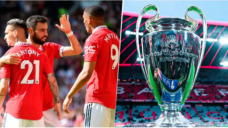 Manchester United le apunta a la Champions League 2023/2024. Getty Images.