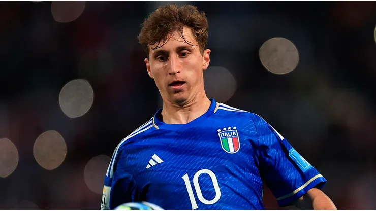 Tommaso Baldanzi, uno de los miembros de Italia.