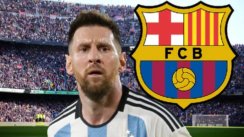 Lionel Messi y Barcelona.