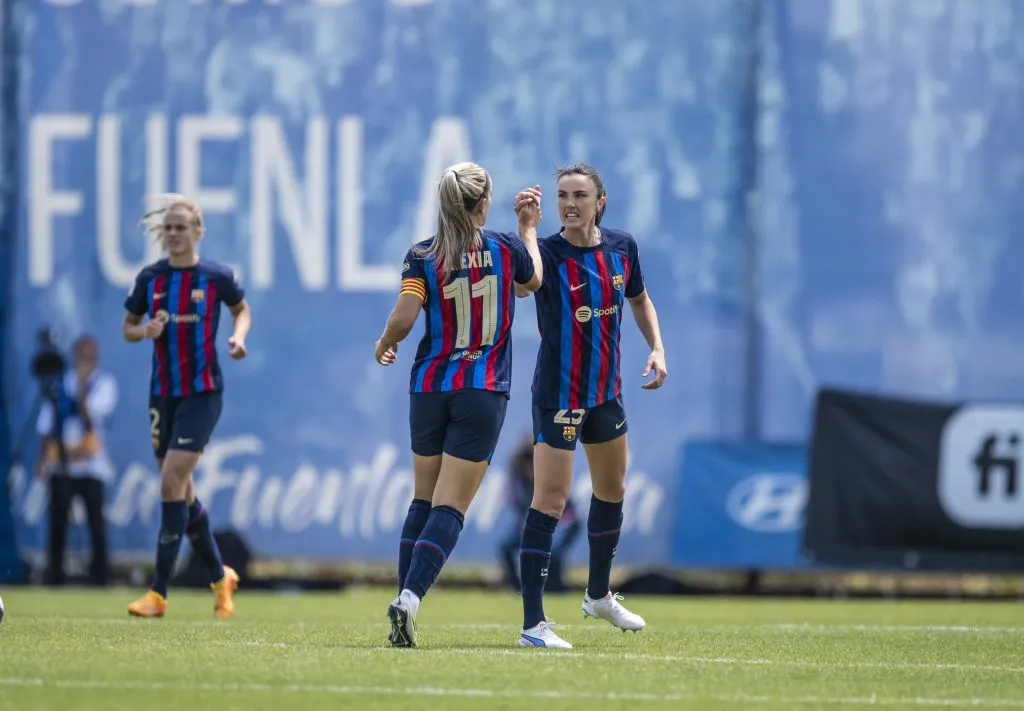 Puetllas volvió a convertir. Barcelona Femení.