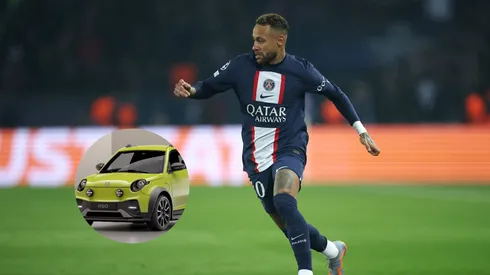 No es un Tesla: Este es el coche eléctrico personalizado que maneja Neymar