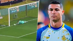 Cristiano Ronaldo no da crédito con el penal que no atajó Agustín Rossi.