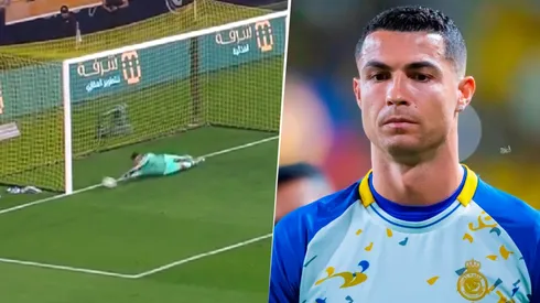 Cristiano Ronaldo no da crédito con el penal que no atajó Agustín Rossi.
