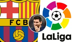 Permanece el suspenso en el futuro de Lionel Messi por la respuesta formal que no le llega al FC Barcelona por parte de LaLiga. Getty Images.