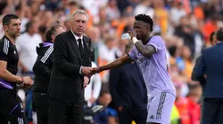Carlo Ancelotti, Vinícius (Getty)