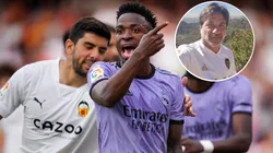 Enrique Arce compartió su opinión sobre el episodio que sufrió Vinícius en Mestalla. Getty Images.