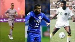 Estrellas del fútbol mundial que jugaron en ligas exóticas