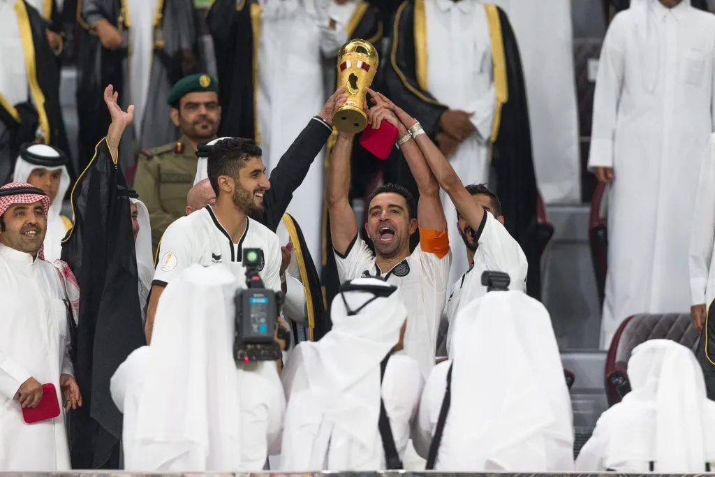 Xavi, capitán del Al Sadd (Getty)