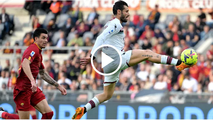 Gol de Antonio Candreva contra Roma (IMAGO / ZUMA Wire)