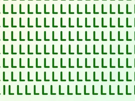 SOLO EL 75% PUDO: encuentra la letra "I" en 9 segundos