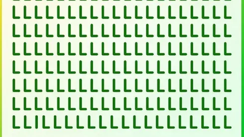 SOLO EL 75% PUDO: encuentra la letra "I" en 9 segundos