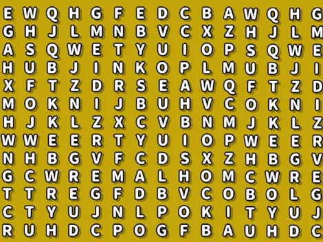 Solo para SUPERDOTADOS: encuentra la palabra GLOBO en 50 segundos