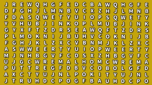 Solo para SUPERDOTADOS: encuentra la palabra GLOBO en 50 segundos