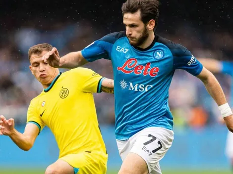 Napoli e Inter no se sacaron ventajas