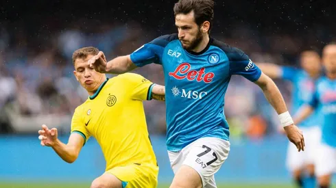 Napoli venció 3 a 1 al Inter de Milán en el Estadio Diego Maradona. @SCCNapoli