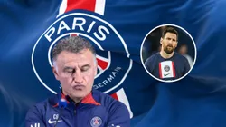 Galtier habló sobre el reemplazante de Messi en PSG.