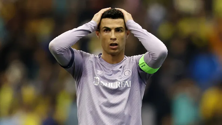 Cristiano Ronaldo no lo puede creer.